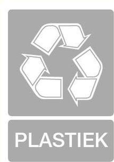 Afvalbord plastiek - kunststof 148 x 210 mm