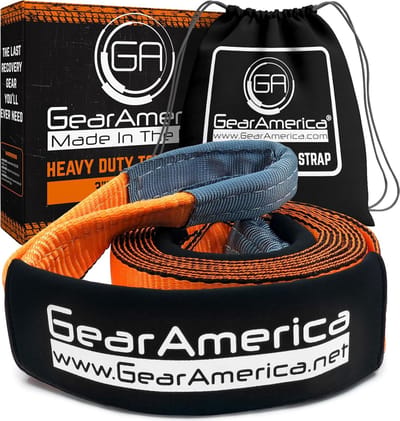 GearAmerica Heavy Duty Tow Strap 7,6cm x 6,1m