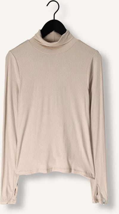 Simple Jer-silver-vis-25-3 Tops & T-shirts Dames - Shirt - Beige - Maat XXL