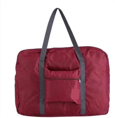 Dailygoods- Opvouwbare Duffle Bag - Waterdichte Reistas 48x32x15 cm - Trolley-compatibel - Ruime Opbergruimte - Slijtvast Materiaal - Lichtgewicht Organizer