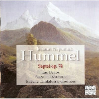 Luc Devos, Solstice Ensemble, Isabelle Lamfalussy - Hummel: Septet Op.74 (CD)