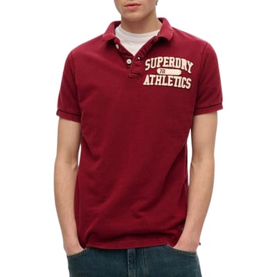 Superdry Vintage Athletic Polo Heren - Maat M