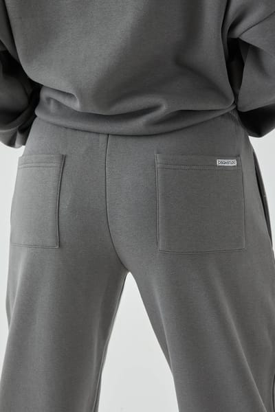 Dames DSGN Studio Oversized Cuffed Jogger | Charcoal | Maat: XS