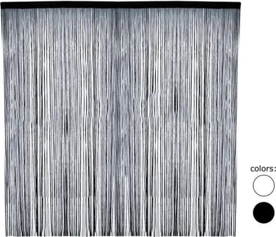 Folie gordijn Metalic 100x300 cm silver