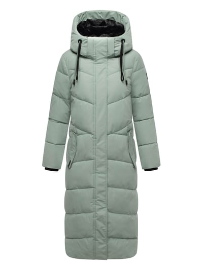 Navahoo dames gewatteerde winterjas Hingucker – Extra Lang & Warm