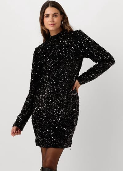 Notre-V Nv-emani Dames - Jurk - Zwart - Maat 42