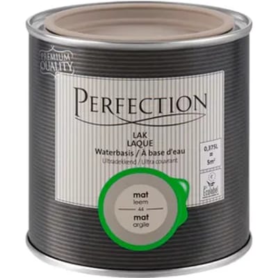 Perfection Houtlak Ultradekkend - Mat - Leem - 375ml