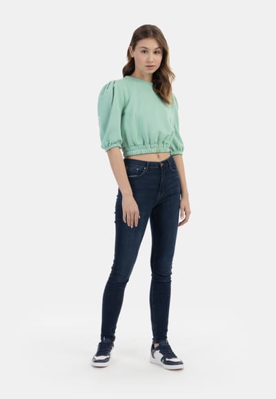 Mymo jumper Dames munt
