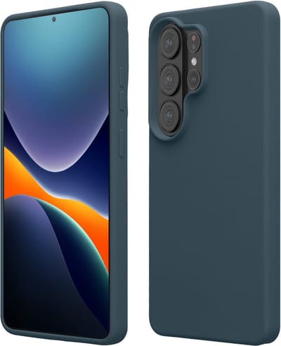 kwmobile telefoonhoesje geschikt voor Samsung Galaxy S26 Ultra - Hoesje met siliconen coating - Smartphone case in leisteen