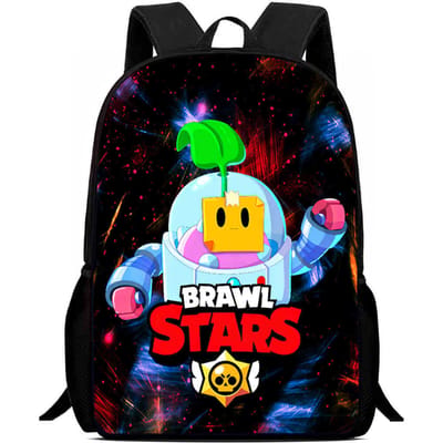 Sac à dos Brawl Stars Impression Haute Définition Multifonctionnel Léger