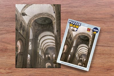 Puzzel Gigantische binnenkant van de Santiago de Compostella - Legpuzzel - Puzzel 1000 stukjes volwassenen
