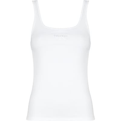 Calvin Klein Jeans  Top MONOLOGO SCOOP NK RIB TANKTOP