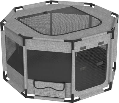 Froadp Achtkantvormig Box Huisdieren Speeltent Honden Katten Box Buitenverblijf Dierenbox Größe L