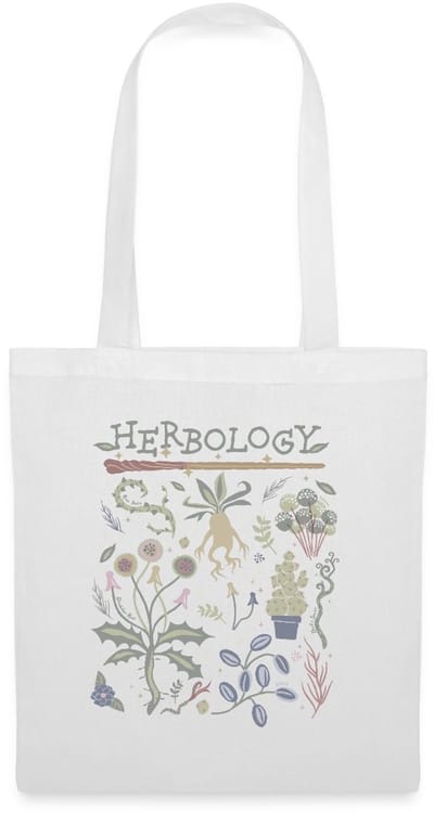 Harry Potter Herbology Botanisch Kruiden Ontwerp Tas Van Stof Schoudertas