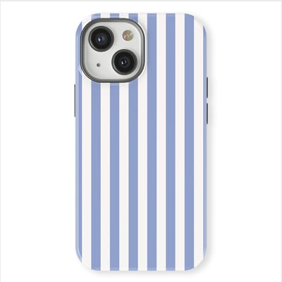 DripCase Gestreept Hoesje geschikt voor iPhone 13 Mini | Backcover met Mag | Stripes Motief | Trendy Case geschikt voor iPhone 13 Mini met Strepen Ocean Lane