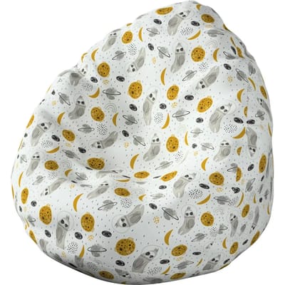 Poef Yellow Tipi Bowli Magic Collection