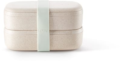 Lékué Lunchbox/Broodtrommel - To Go - Organic - 1 L - Beige