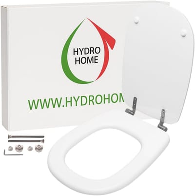 WC-bril voor Tesi Toilet, Duurzaam Houten Zitting met Hars Coating, Inclusief Montage Vanaf Onder