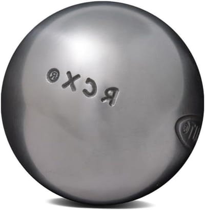 Jeu de boules ballen - Petanque ballen - Sport en spel - Roestvrij staal - 690g - Metaal zilver