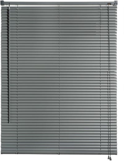 Storesdeco - Vinyl Jaloezieën met Koord Grijs 60x130