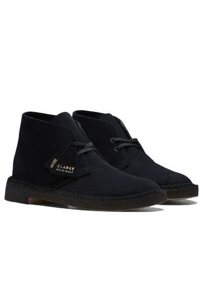 Clarks - Desert Boot suede black