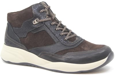 Durea 9778 Sneaker Zwart/Caffe G