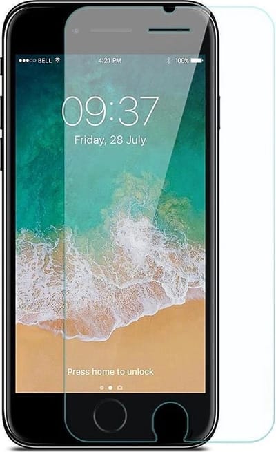 Geschikt voor iPhone SE (2020) - Screenprotector - iPhone SE (2022) Screen Protector Bescherm Glas