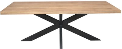 Starfurn - Eettafel Dakota - Bruin - 100x220x76 cm
