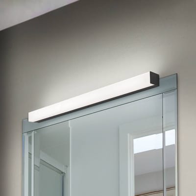ORION Horizon LED spiegellamp, breedte 60 cm, zwart, IP44