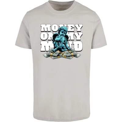 Mister Tee - Money On My Mind Heren T-shirt - XXL - Grijs
