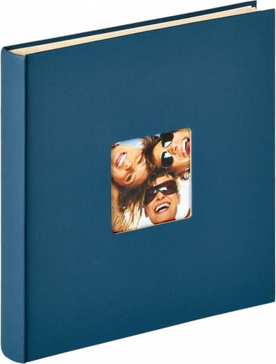 Walther SK-110-L Fun - Zelfklevend album - Formaat 33 x 34 cm - Blauw