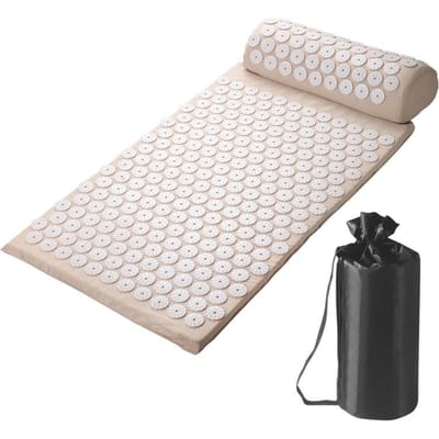 Massagekussen Massagemat Yoga Mat Acupressuur Stress Rug Lichaam Pijn Spikesmat Acupunctuurmat en Kussenset