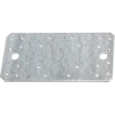 Alberts Verbindingsplaat - Verzinkt Staal - 190x90x3mm