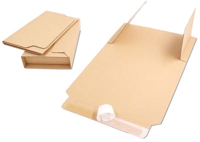 Heykapak Serie - Verzenddoos - 217x155x10-50mm - Boekverpakking - 100 stuks