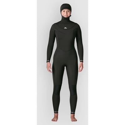 Patagonia Regulator 6/5 Hooded Full Wetsuit zwart