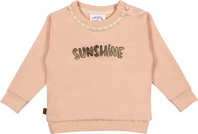 Frogs and Dogs - Jungle Trui Sunshine | Roze - Katoen - Maat 62