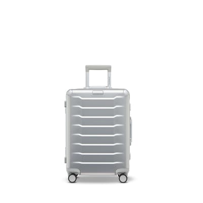 Stratic Phoenix Aluminium - handbagage koffer – 55 cm – 4 Hinomoto wielen & TSA-slot – Silver