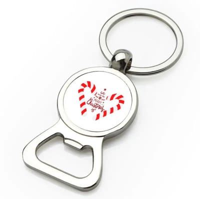 Akyol - kerst we wish you a merry christmas flesopener - Kerstmis - kerst beker - winter - kerst - christmas - kerst cadeau - 9 bij 3 cm
