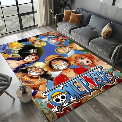 27 Stijl Nieuwe One PIECE-E Anime Cartoon Vloerkleed Tapijt voor Woonkamer Slaapkamer Huisdecoratie, Vloermat Antislip voor Bank Deurmat Kinderen 40x60cm( 15x23in )