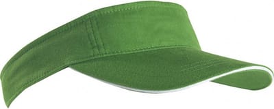 Groene zonneklep
