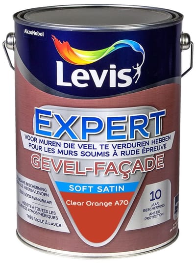 Levis - Expert Gevel Mix - Clear Orange A70 - Mengverf - 5 L