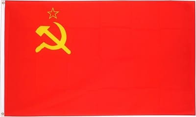 CHPN - Vlag - Vlag van Sovjet-Unie - Sovjet-Unie vlag - Gemeenschap Vlag - 90/150CM - USSR - Wapen van Sovjet-Unie