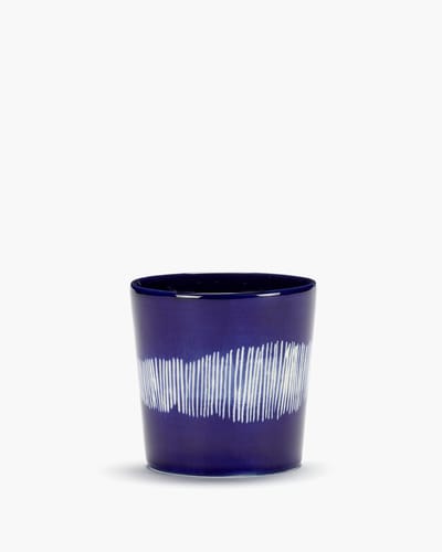 Serax - Ottolenghi Feast - Koffiekop - Donkerblauw/Wit - 7 Ø - 25cl - 4 stuks