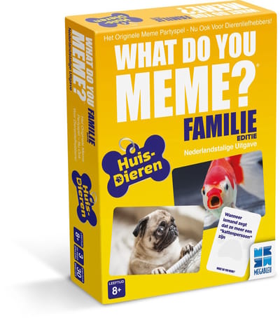 What Do You Meme Familiespel - Nederlands - Vanaf 8 jaar - Voor gehele familie