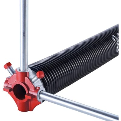 Ressorts de torsion pour porte de garage Paire de 0,225 x 2 x 27 pouces avec tiges de remontage