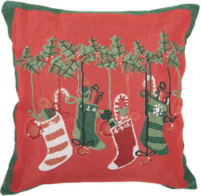 Clayre & Eef Sierkussen 44x44 cm Rood Polyester