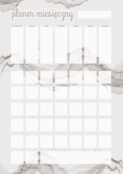 Wallvy - Maandplanner voor Koelkast - 30x42,5cm - Magnetisch - Personaliseerbaar