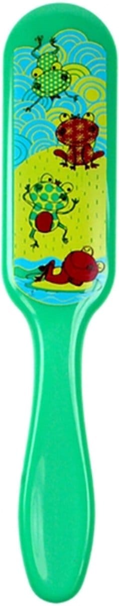 Denman Borstel Detangling Soft Tangle Tamer Frog Ref.DE090 1St