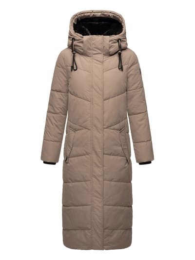 Navahoo dames gewatteerde winterjas Hingucker – Extra Lang & Warm