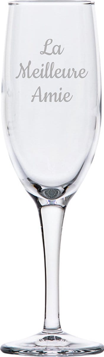 Champagneglas gegraveerd - 16,5cl - La Meilleure Amie
